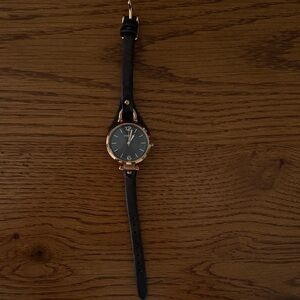 Fossil Grey and Gold Leather Watch